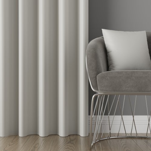 Zasłona dona blackout zaciemniająca max280cm (kolor 801) pastelowy szary