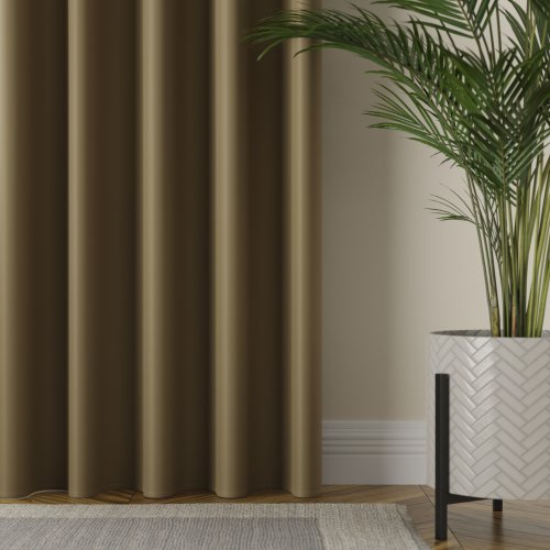 Zasłona dona blackout zaciemniająca max280cm (kolor 834) khaki