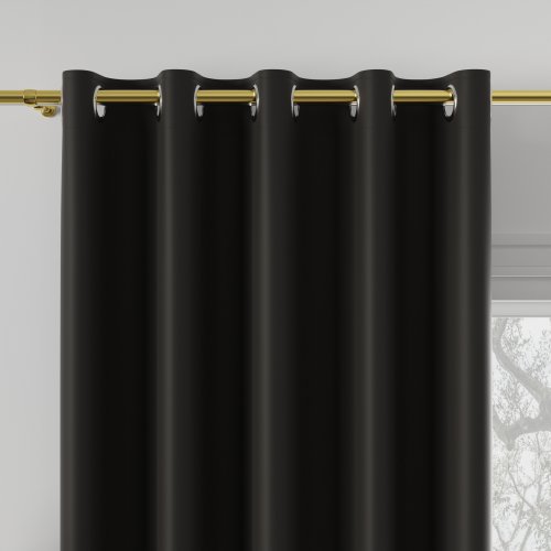 ZASŁONA DONA BLACKOUT ZACIEMNIAJĄCA max280cm (KOLOR 840) CHŁODNY BRĄZOWY