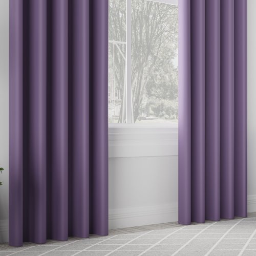 ZASŁONA DONA BLACKOUT ZACIEMNIAJĄCA max280cm (KOLOR 844) JASNY FIOLETOWY