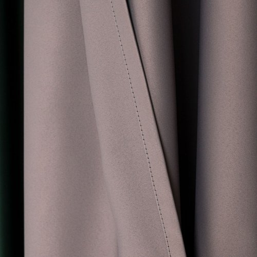 Zasłona blackout zaciemniająca140cm/250cm przelotka (kolor 204) ciepły ciemny szary