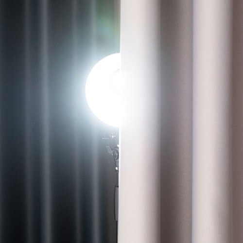 ZASŁONA BLACKOUT ZACIEMNIAJĄCA140CM/250CM PRZELOTKA (KOLOR 206) SZARY