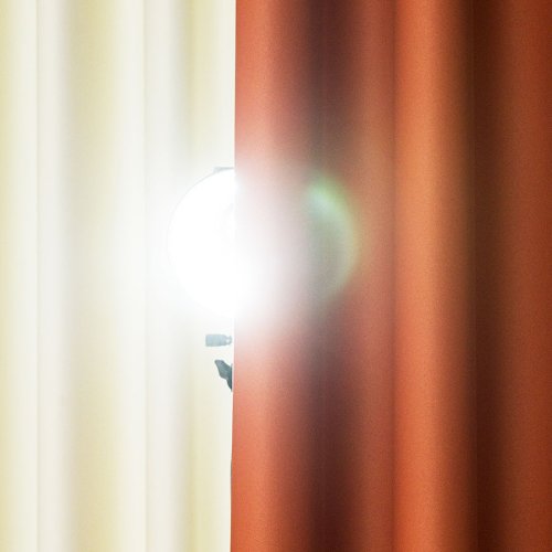 ZASŁONA BLACKOUT ZACIEMNIAJĄCA140CM/250CM PRZELOTKA (KOLOR 841) POMARAŃCZOWY RUDY