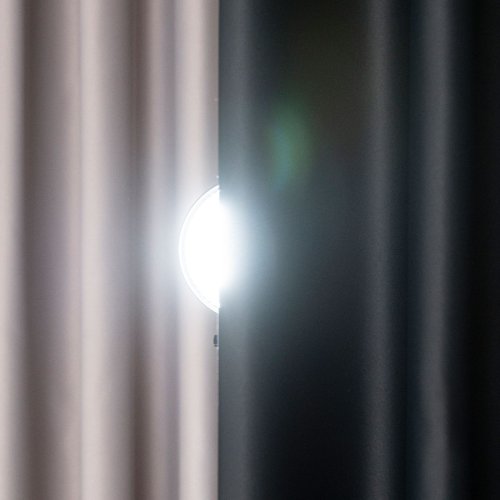 ZASŁONA BLACKOUT ZACIEMNIAJĄCA140CM/250CM PRZELOTKA (KOLOR 846) CZARNY