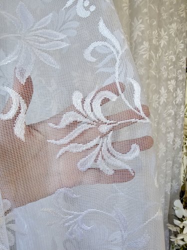 FIRANA ŻAKARD LISTKI 250CM (ostatnie 6metrów)