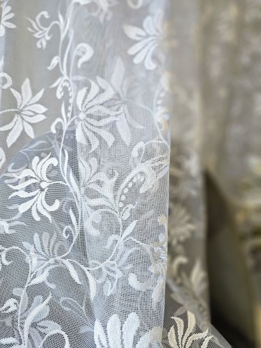 FIRANA ŻAKARD LISTKI 250CM (ostatnie 6metrów)