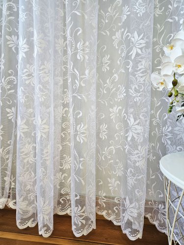 FIRANA ŻAKARD LISTKI 250CM (ostatnie 6metrów)