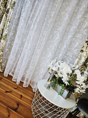 FIRANA ŻAKARD LISTKI 250CM (ostatnie 6metrów)