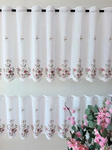 ZAZDROSTKA PANEL NATURAL HAFT KWIATY 40CM/60CM  (1panel=1sztuka)