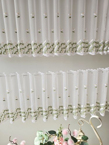 ZAZDROSTKA HAFT RUMIANEK  MARKIZTA 40CM/65CM/90CM  (cena za 0,50mb)