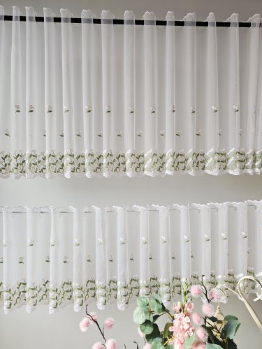 ZAZDROSTKA HAFT RUMIANEK  MARKIZTA 40CM/65CM/90CM  (cena za 0,50mb)