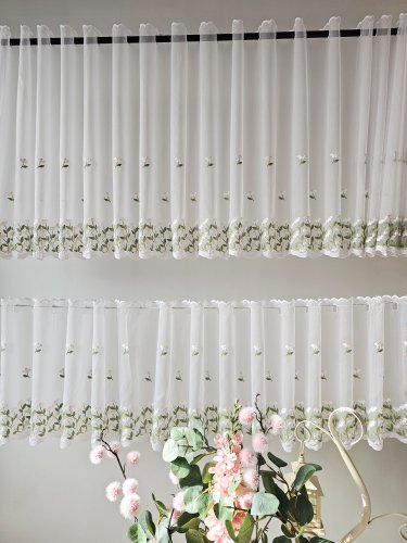 Zazdrostka haft rumianek  markizta 40cm/65cm/90cm  (cena za 0,50mb)