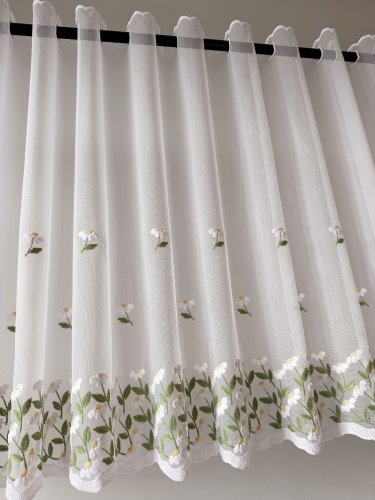 ZAZDROSTKA HAFT RUMIANEK  MARKIZTA 40CM/65CM/90CM  (cena za 0,50mb)