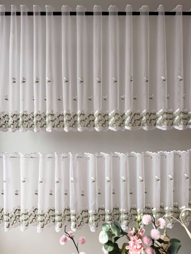 ZAZDROSTKA HAFT RUMIANEK  MARKIZTA 40CM/65CM/90CM  (cena za 0,50mb)