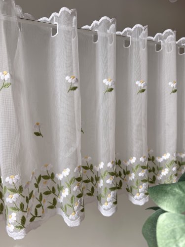 ZAZDROSTKA HAFT RUMIANEK  MARKIZTA 40CM/65CM/90CM  (cena za 0,50mb)