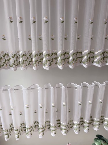 ZAZDROSTKA HAFT RUMIANEK  MARKIZTA 40CM/65CM/90CM  (cena za 0,50mb)