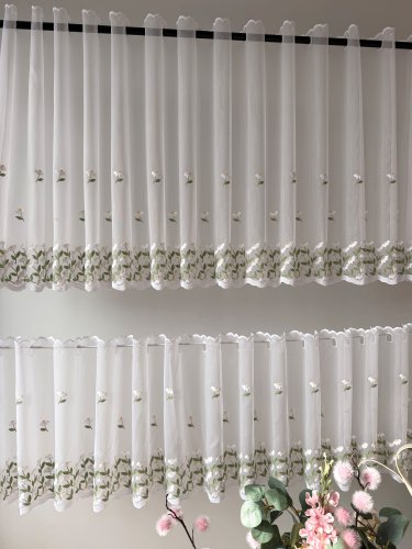 ZAZDROSTKA HAFT RUMIANEK  MARKIZTA 40CM/65CM/90CM  (cena za 0,50mb)