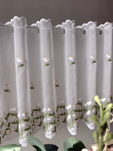 ZAZDROSTKA HAFT RUMIANEK  MARKIZTA 40CM/65CM/90CM  (cena za 0,50mb)