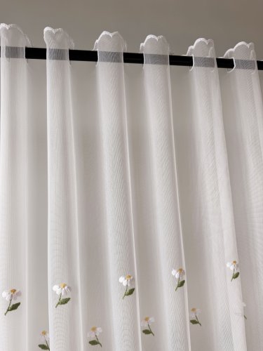 ZAZDROSTKA HAFT RUMIANEK  MARKIZTA 40CM/65CM/90CM  (cena za 0,50mb)