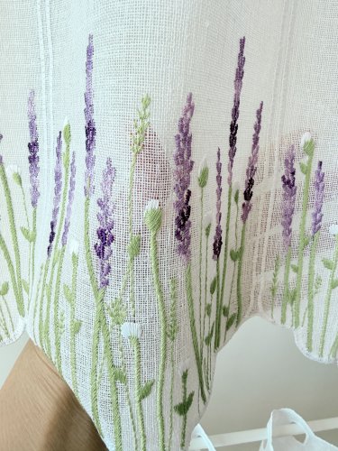 ZAZDROSTKA PANEL NATURAL HAFT LAWENDA 17/35CM/60CM  (cena za 0,50mb)