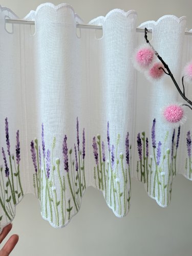 ZAZDROSTKA PANEL NATURAL HAFT LAWENDA 17/35CM/60CM  (cena za 0,50mb)