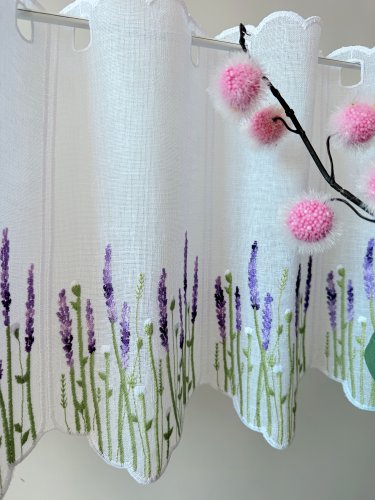 ZAZDROSTKA PANEL NATURAL HAFT LAWENDA 17/35CM/60CM  (cena za 0,50mb)