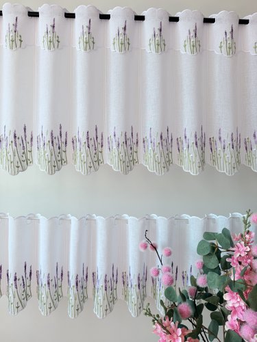 ZAZDROSTKA PANEL NATURAL HAFT LAWENDA 17/35CM/60CM  (cena za 0,50mb)