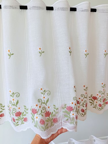 ZAZDROSTKA PANEL NATURAL HAFT KWIATY 40CM/60CM  (1panel=1sztuka)