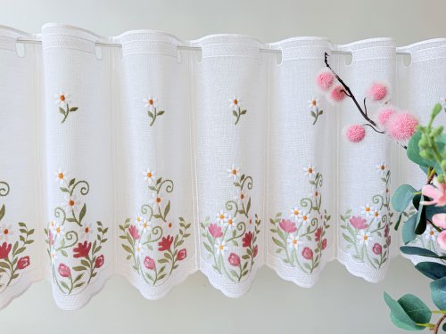 ZAZDROSTKA PANEL NATURAL HAFT KWIATY 40CM/60CM  (1panel=1sztuka)