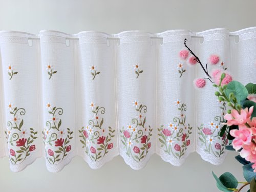 ZAZDROSTKA PANEL NATURAL HAFT KWIATY 40CM/60CM  (1panel=1sztuka)