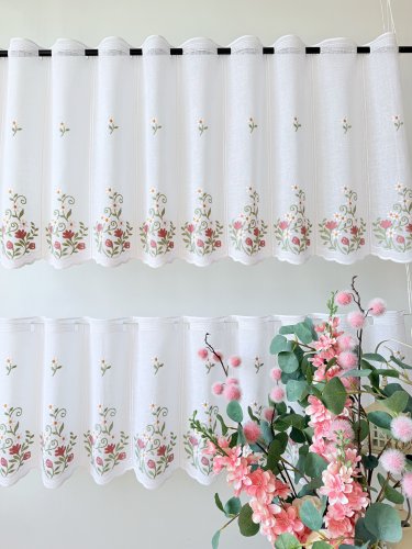 ZAZDROSTKA PANEL NATURAL HAFT KWIATY 40CM/60CM  (1panel=1sztuka)