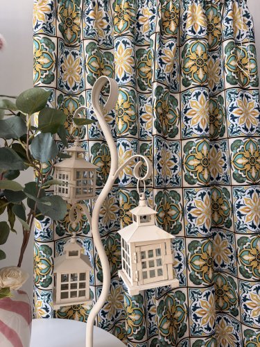 ZASŁONA MALIK MOZAIKA WODOODPORNA SZER.150cm