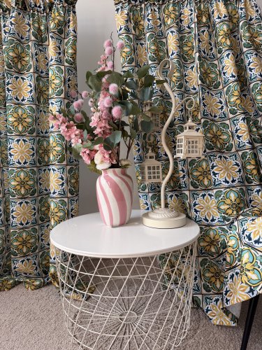 Zasłona malik mozaika wodoodporna szer.150cm