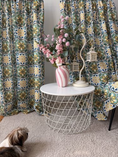 ZASŁONA MALIK MOZAIKA WODOODPORNA SZER.150cm