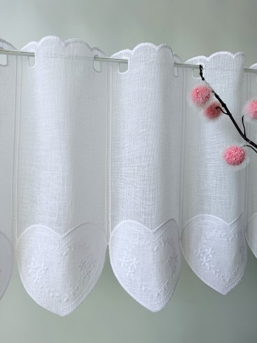 ZAZDROSTKA PANEL NATURAL HAFT BIEL SERCA 40CM/60CM  (1panel=1sztuka)