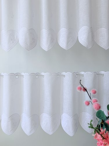 ZAZDROSTKA PANEL NATURAL HAFT BIEL SERCA 40CM/60CM  (1panel=1sztuka)