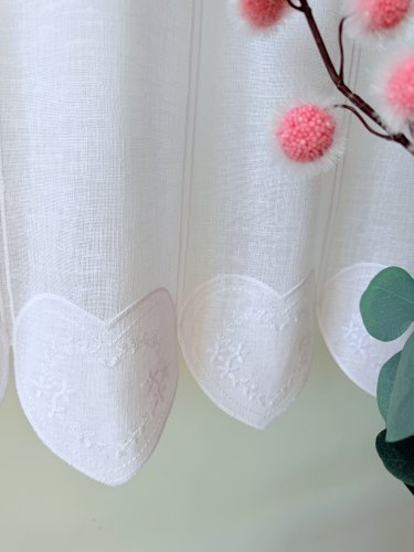 ZAZDROSTKA PANEL NATURAL HAFT BIEL SERCA 40CM/60CM  (1panel=1sztuka)