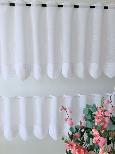 ZAZDROSTKA PANEL NATURAL HAFT BIEL SERCA 40CM/60CM  (1panel=1sztuka)