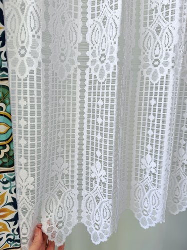 ZAKOSTYL ZASŁONY + ZAZDROSTKA MOZAIKA PLAMOODPORNA