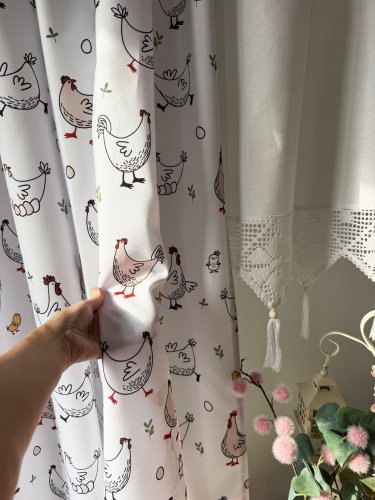 ZASŁONA KURKI KURY KOKO WODOODPORNA SZER.150cm