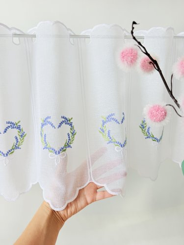 ZAZDROSTKA PANEL NATURAL HAFT LAWENDA SERCA 17cm/35cm/65cm  (1panel = 1sztuka)