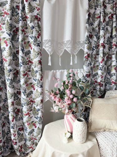 ZAKOSTYL ZASŁONY + ZAZDROSTKA + LAMBREKIN RUNO LEŚNE