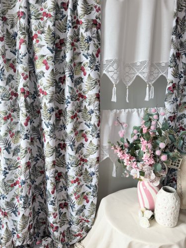 ZAKOSTYL ZASŁONY + ZAZDROSTKA + LAMBREKIN RUNO LEŚNE