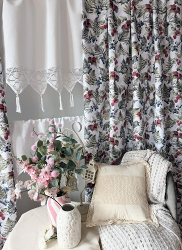 ZAKOSTYL ZASŁONY + ZAZDROSTKA + LAMBREKIN RUNO LEŚNE