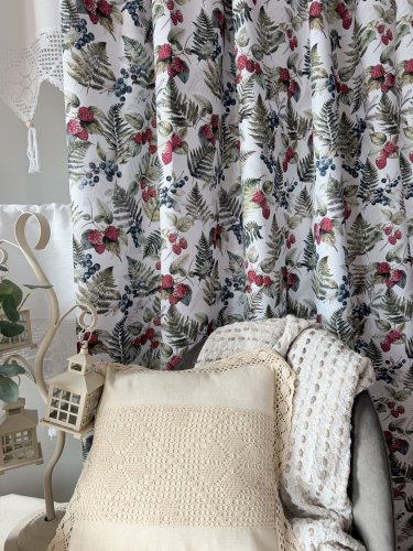 Zasłona runo leśne wodoodporna szer.150cm