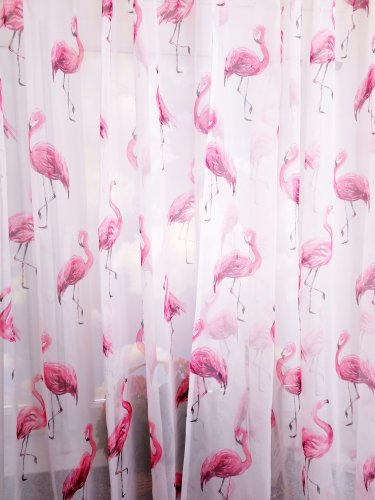 FIRANA WOAL FLAMING RÓŻOWY  SZER.150CM