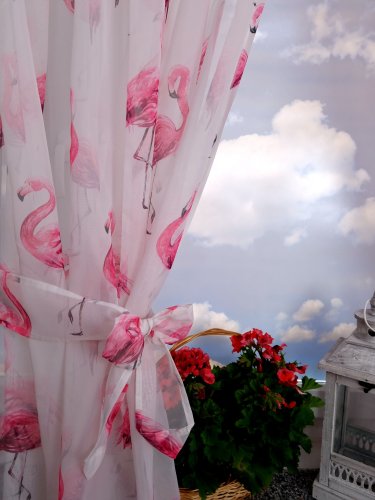 FIRANA WOAL FLAMING RÓŻOWY  SZER.150CM