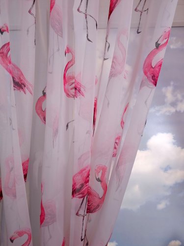 FIRANA WOAL FLAMING RÓŻOWY  SZER.150CM