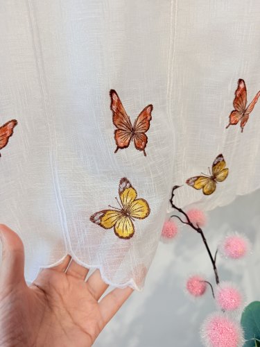 ZAZDROSTKA PANEL NATURAL HAFT MOTYLE  40cm/60cm  (1panel = 1sztuka)