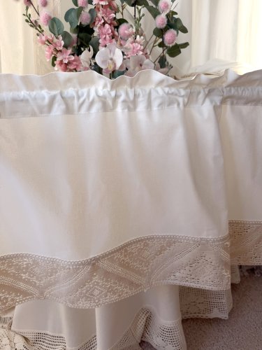 ZAKOSTYL ZAZDROSTKA KREM KORONKA ECRU 